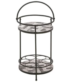 Dehner Mosaikbeistelltisch Letizia, Ca. Ø41/H74 Cm