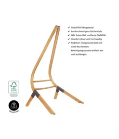 La Siesta Hängesesselgestell Calma Nature -Compo Verkaufsgeschäft 6743306 WE IG 001 HMStaenderCalmaNature