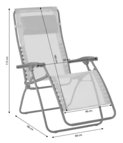 Lafuma Relaxsessel RSXA Clip, Batyline® -Compo Verkaufsgeschäft 6745681 WE BG 001 RelaxliegeRSXASeigleSW