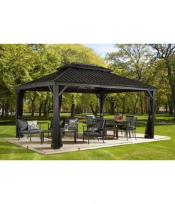 Sojag Pavillon Messina -Compo Verkaufsgeschäft 6752703 WE MO 001 PavillonMessina12x16