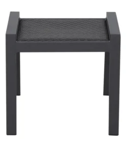 Siena Garden Hocker Savona -Compo Verkaufsgeschäft 6776579 WE FS 005 HOCKER SAVONA ANTHRAZIT SCHWARZ