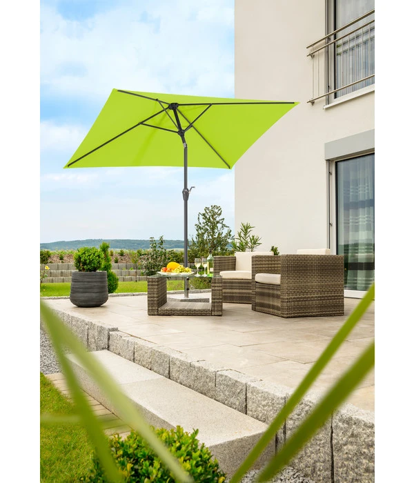 Schneider Sonnenschirm Bilbao, Rechteckig, Ca. B210/T130 Cm 3 Schneider Sonnenschirm Bilbao, Rechteckig, Ca. B210/T130 Cm – Bild 3