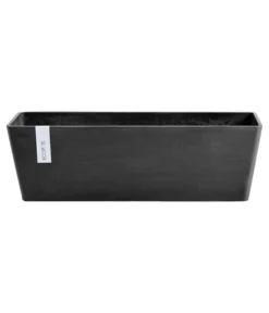 Ecopots Kunststoff-Kasten Bruges Mit Wassersystem, Rechteckig, Ca. B55/H17/T17 Cm