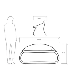 Farmet Kunststoff-Gartensofa For Two -Compo Verkaufsgeschäft 6884258 WE DE 001 Sofafortwoelfenbein