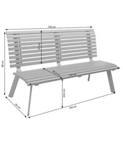 Dehner Bank London, 3-Sitzer -Compo Verkaufsgeschäft 6893762 6893770 6893788 WE DE 001 AlubankLondonSkizze
