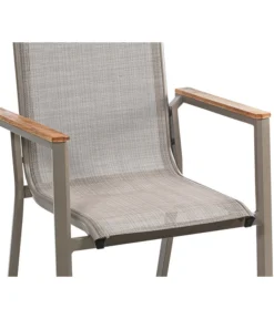 Dehner Stapelstuhl Cleveland, Hellbraun -Compo Verkaufsgeschäft 6894083 WE DE 001 StapelstuhlClevelandH B