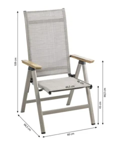 Dehner Klappsessel Cleveland, Hellbraun -Compo Verkaufsgeschäft 6894109 WE BG 001 KlappsesselCleveland