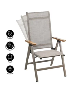 Dehner Klappsessel Cleveland, Hellbraun -Compo Verkaufsgeschäft 6894109 WE IG 001 KlappsesselClevelandHBNEU