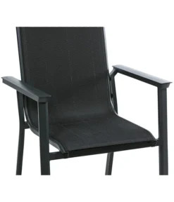 Dehner Stapelstuhl Cleveland, Dunkelgrau -Compo Verkaufsgeschäft 6894133 WE DE 001 StapelstuhlClevelandNeu