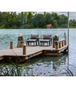 Dehner Balkonset Padua, 5-teilig -Compo Verkaufsgeschäft 6894174 WE MO 001 BalkongruppePadua