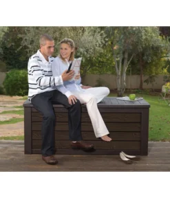 Keter Auflagenbox Westwood, 570 Liter, Ca. B155/H64,4/T72,4 Cm -Compo Verkaufsgeschäft 6894869 WE MO 003 KeterAufbewahrungsbox