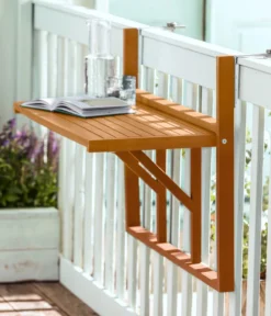 Dehner Balkonhängetisch, Ca. B90/H65/T41,7 Cm -Compo Verkaufsgeschäft 6897748 WE MO 001 DehnerBalkonklapptischStavanger