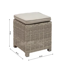 Dehner Geflechtlounge Bologna, 5-teilig -Compo Verkaufsgeschäft 6903447 WE BG 003 LoungeBolognaNEU