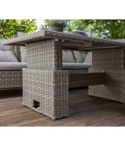 Dehner Geflechtlounge Bologna, 5-teilig -Compo Verkaufsgeschäft 6903447 WE MO 003 LoungeBolognaNEU