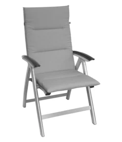 KETTtex Hochlehnerpolster Lindos Hellgrau, Ca. B120/H4/T50 Cm -Compo Verkaufsgeschäft 6907125 WE DE 004 KETTtexHochlehnerpolsterLindosHellgrau