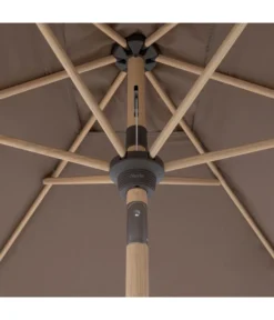 Doppler Sonnenschirm Aluwood Ultra, Rechteckig, Ca. B210/T140 Cm -Compo Verkaufsgeschäft 6910426 WE DE 003 AluWoodAutoTiltUltra210x140Greige