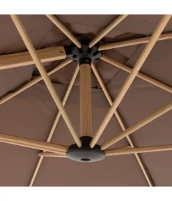 Doppler Pendelschirm Aluwood, Rechteckig, Ca. B300/T220 Cm -Compo Verkaufsgeschäft 6910525 WE DE 004 PendelschirmAluWoodGreige