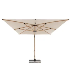 Doppler Pendelschirm Aluwood XL, Rechteckig, Ca. B400/T300 Cm -Compo Verkaufsgeschäft 6910533 WE FS 003 PendelschirmAluWoodXL400x300Esche