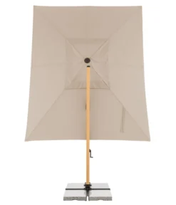 Doppler Pendelschirm Aluwood XL, Rechteckig, Ca. B400/T300 Cm -Compo Verkaufsgeschäft 6910533 WE FS 006 PendelschirmAluWoodXL400x300Esche