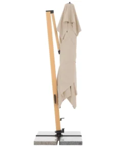 Doppler Pendelschirm Aluwood XL, Rechteckig, Ca. B400/T300 Cm -Compo Verkaufsgeschäft 6910533 WE FS 008 PendelschirmAluWoodXL400x300Esche