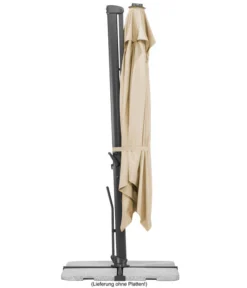 Schneider Ampelschirm Rhodos Smart, Quadratisch, Ca. B300/T300 Cm -Compo Verkaufsgeschäft 6953384 WE FS 004 SchneiderAmpelschirmRhodosSmartnatur