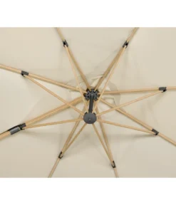Schneider Ampelschirm Rhodos Twist Woody, Quadratisch, Ca. B300/T300 Cm -Compo Verkaufsgeschäft 6953467 WE DE 001 SchneiderAmpelschirmRhodosTwistWoodynatur