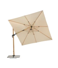 Schneider Ampelschirm Rhodos Twist Woody, Quadratisch, Ca. B300/T300 Cm -Compo Verkaufsgeschäft 6953467 WE FS 003 SchneiderAmpelschirmRhodosTwistWoodynatur