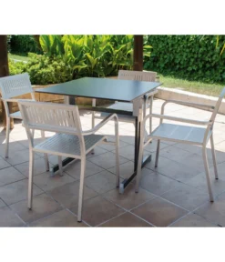 ALCO Gartentisch Gastro -Compo Verkaufsgeschäft 6986483 WE MO 001 Gastrotisch80x80Anthrazit