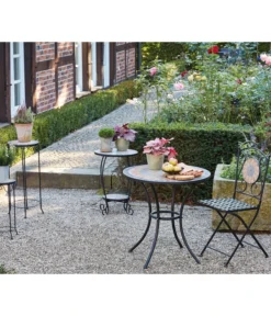 Siena Garden Blumenständer Prato, Ca. Ø40/H60,5 Cm -Compo Verkaufsgeschäft 6986608 WE MO 001 AlcoBlumenstaenderPrato