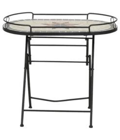 Siena Garden Mosaikserviertisch Stella, Ca. B68/H60/T41 Cm