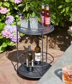 Siena Garden Beistelltisch Siero, Ca. Ø42/H74 Cm -Compo Verkaufsgeschäft 6986681 WE MO 001 SieroBeistelltisch