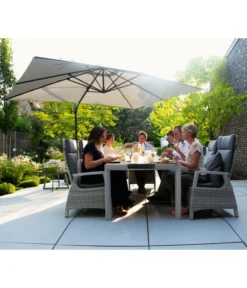 Siena Garden Ampelschirm Cirrus, Rechteckig, Ca. B400/T300 Cm -Compo Verkaufsgeschäft 6988000 WE MO 002 SienaGardenAmpelschirmCirrus400x300cm