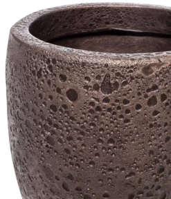 Fleur Ami Kunststoff-Topf Lava, Rund -Compo Verkaufsgeschäft 6999205 WE DE 001 FleurAmiPflanzgefaessLava29Bronze