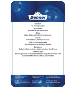 Heidelbeere 'Elliot' -Compo Verkaufsgeschäft 7665227 HeidelbeereElliot Etikett 2