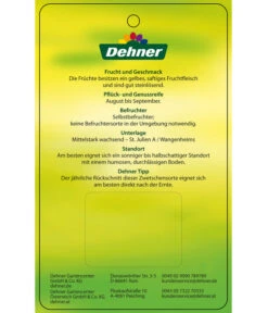 Zwetschge 'Kulinaria-Toptaste' -Compo Verkaufsgeschäft 7763881 ZwetscheKulinariaToptaste Etikett 2