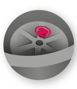 Scheurich Kunststoff-Topf Barceo High, Rund -Compo Verkaufsgeschäft WE DE 008 BodenlochWaveGlobeHigh